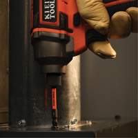 15-in-1 Ratcheting Impact-Rated Multi-Bit Torsion Zone Screwdriver, 9-1/2" L, Cushion Grip Handle - Klein Tools 32315HD