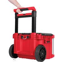 PACKOUT Rolling Tool Box, 18" x 22" x 19-1/2", Black/Red - Milwaukee 48-22-8427