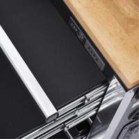 HDRC5212 Armoire mobile de s&eacute;rie HD, 12 tiroirs, 51-1/4" la x 21" p x 40-3/10" h, Noir - JET 842622