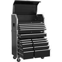 HDCC-4115 Combo boîte &agrave; outils s&eacute;rie HD, 21-1/2" P x 44-1/5" la x 63-3/10" h, Noir - JET 842961