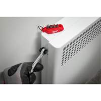 7-in-1 Multi-Bit Mini Ratchet, 5/16"/1/4" Drive, Plain Handle - Milwaukee 48-22-2950