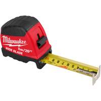 Wide Blade Tape Measure, 1-3/8" x 26' - Milwaukee 48-22-1226