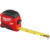 Compact Tape Measure, 13/16" x 12' - Milwaukee 48-22-1712