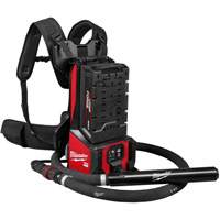 MX FUEL Backpack High Cycle Concrete Vibrator Kit with 7' Whip / 1.75" Head - Milwaukee MXF372-2XCB