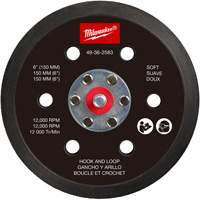 Soft Hook and Loop Sander Backing Pad - Milwaukee 49-36-2583