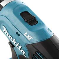LXT Compact Drill-Driver Kit, Lithium-Ion, 18 V, 1/2"/1-7/16" Chuck, 420 in-lbs Torque - Makita DDF453Y002