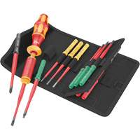 Jeu de lames Kraftform Kompakt &agrave; couple VDE 15-morceaux, 1000 V - Wera Tools 05006605001