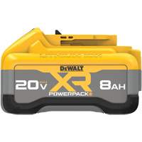 MAX* XR POWERPACK Battery, Lithium-Ion, 20 V, 8 Ah - DEWALT DCB2108