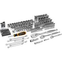 1/4", 3/8”, & 1/2" Drive 90T SAE/MM Mechanics Hand Tool Set - Gearwrench GW90MCBMTS