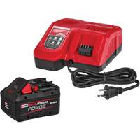 M18 Redlithium Forge XC8.0 Starter Battery Kit, 18 V, Lithium-Ion - Milwaukee 48-59-1881