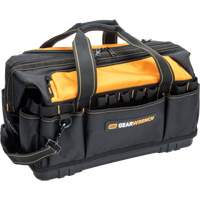 Sac &agrave; outils de 20" pour les professionnels, Nylon, 33 pochettes, Noir/Orange - Gearwrench GWTB20