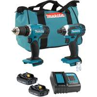 Ensemble 2 outils LXT, 18 V - Makita DLX2141Y02