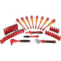 Jeu d'outils et douilles isol&eacute;s, 44 M - Dynamic Tools D113001