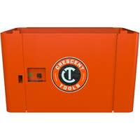RAILWORKS Single Door Steel Security Panel Lockable Storage - Crescent IUC1DLCRM