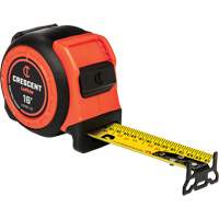 CONTROLTOUCH Tape Measure, 1-3/16" x 16', SAE Graduations - Lufkin By Crescent L1016C-02