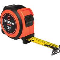 CONTROLTOUCH Tape Measure, 1-3/16" x 35', SAE Graduations - Lufkin By Crescent L1035C-02