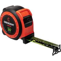  CONTROLTOUCH NITE EYE Tape Measure, 1-3/16" x 35', SAE Graduations - Lufkin By Crescent L1035CB-02