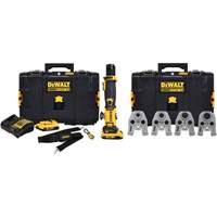 Ensemble d'outils pour outil de presse compacte avec m&acirc;choires CTS, 1/2" - 1-1/4", Motoris&eacute; - DEWALT DCE210D2K