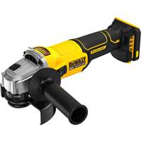 Brushless Cordless Slide-Switch Grinder (Tool Only), 4-1/2" Wheel, 20 V - DEWALT DCG407B