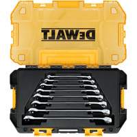 Jeu de cl&eacute;s TOUGHSERIES, Combinaison, 8 morceaux, Imp&eacute;rial - DEWALT DWMT45427