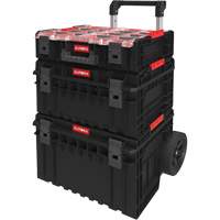 Arx 3-Piece Modular Starter Kit, 23"/25-1/5" x 19"/15-1/5" x 12-3/5"/26"/6-4/5", Black/Red - Aurora Tools 