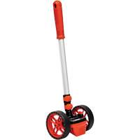 SAE Dual Wheel Measuring Wheel, 4"/10.16 cm, 9999' Range, Inches/Feet - Lufkin By Crescent CMW4DUAL