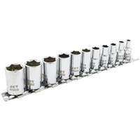 SS1411M-6 6-Point Metric Socket Set, 11 Pcs, 1/4" Drive Size - JET 601113