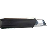 Couteau r&eacute;tractable de 25 mm READYEDGE, Acier inoxydable, Robuste, Prise en Caoutchouc - Outils Aurora 