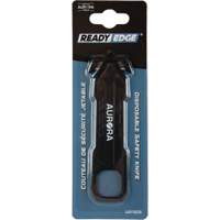 Couteau de s&eacute;curit&eacute; jetable READYEDGE, Acier inoxydable, Prise en Plastique - Outils Aurora 