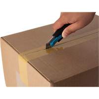 Couteau de s&eacute;curit&eacute; r&eacute;tractable standard READYEDGE, Acier inoxydable, Prise en Caoutchouc - Outils Aurora 