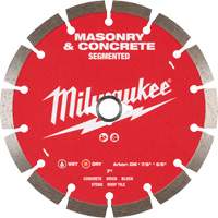 Lame en diamant dentel&eacute;e pour maçonnerie et b&eacute;ton - Milwaukee 49-93-9307