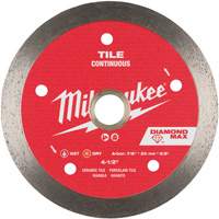 DIAMOND MAX Continuous Tile Diamond Blade - Milwaukee 49-93-9204