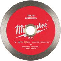 Continuous Tile Diamond Blade - Milwaukee 49-93-9502