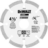 HP Segmented Diamond Blade - DEWALT DW4782