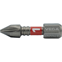 Impactech&reg; Insert Bit, Phillips, #1, 1/4" Drive - Vega T125P1A