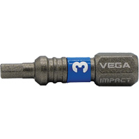 Impactech&reg; Insert Bit, Hex, 3 mm, 1/4" Drive - Vega T125H030A
