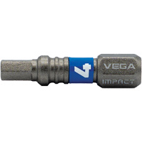 Impactech&reg; Insert Bit, Hex, 4 mm, 1/4" Drive - Vega T125H040A