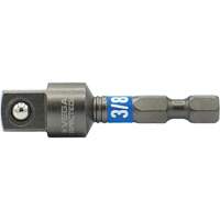 Adaptateur de douille &agrave; chocs Impactech, 1/4" Prise, Dimension m&acirc;le 3/8", 2" lo - Vega T150ADB38