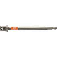 Adaptateur de douille &agrave; chocs Impactech, 1/4" Prise, Dimension m&acirc;le 1/2", 6" lo - Vega T1150ADB12