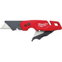 FASTBACK Folding Utility Knife with Blade Storage, Metal Handle - Milwaukee 48-22-1502
