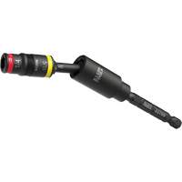 Douille r&eacute;versible &agrave; impact avec adaptateur pivotant, Hexagonale, Prise 1/4", 3 mr - Klein Tools 32982