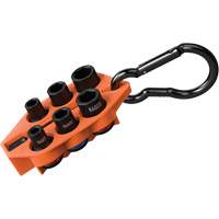 Jeu de douilles &agrave; chocs SAE pr&ecirc;t &agrave; emporter, 7 Mcx, Chocs, Prise de 3/8" - Klein Tools 33808