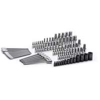 Jeu de forets SAE/m&eacute;triques, Torx externe/Hexagonale/Sph&egrave;re hexagonale/Torx/Torx inviolable, Prise 1/4"/3/8"/1/2", 84 mr - Gearwrench 80742
