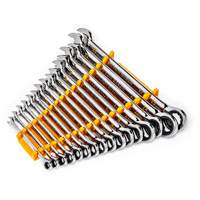Jeu de cl&eacute;s &agrave; 12 pans et 90 dents, Combinaison &agrave; cliquet, 16 morceaux, M&eacute;trique - Gearwrench 86928