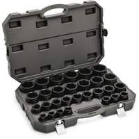 6 Point SAE Socket Set, 29 Pcs, Impact, 3/4" Drive Size - Gearwrench 84035