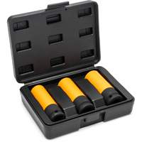 Metric High-Strength Wheel Protector Socket Set, 3 Pcs, Impact, 1/2" Drive Size, Deep - Gearwrench 84946