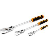 Jeu de cl&eacute;s &agrave; cliquet &agrave; double mat&eacute;riau et &agrave; verrouillage &agrave; 90 dents, entraînement 1/4" , 3/8" et 1/2" - Gearwrench 81298T