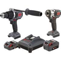 Hammer Drill & Impact Driver Combo Tool Kit, 20 V - Ingersoll Rand IQV20-2DW