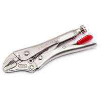 Locking Pliers with Wire Cutter, 7" Length, Curved Jaw - Crescent C7CVN-08