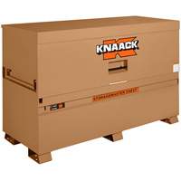 Model 90 Piano Box with Padlock, 72" W x 30" D x 49" H, Tan - Knaack 90-KL